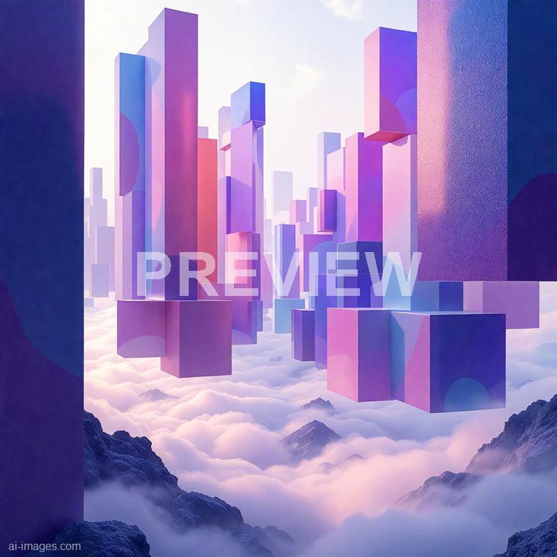 12430 - floating-abstract-buildings-with-blending-colors-rese_250704180535_00001